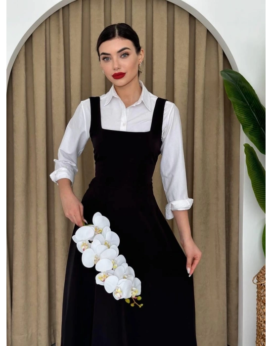 Neapolitan Askılı Elbise