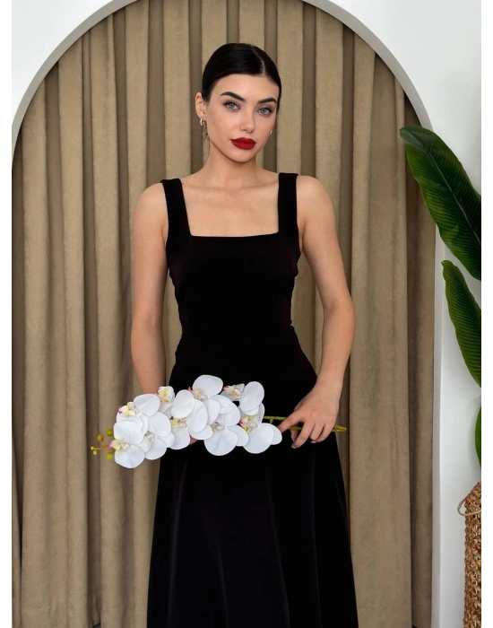 Neapolitan Askılı Elbise