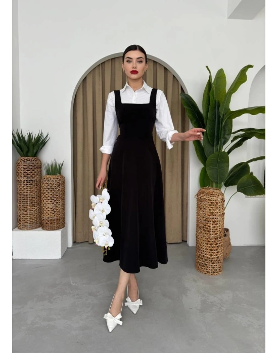 Neapolitan Askılı Elbise