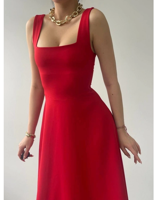 Neapolitan Askılı Elbise