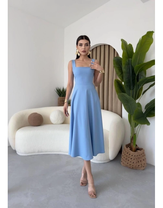 Neapolitan Askılı Elbise