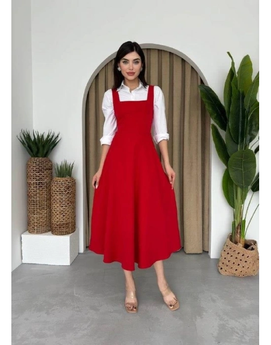 Neapolitan Askılı Elbise