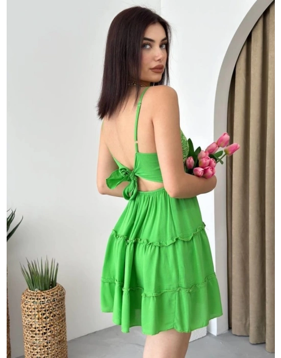 Nivel Göğsü Büzgülü Elbise