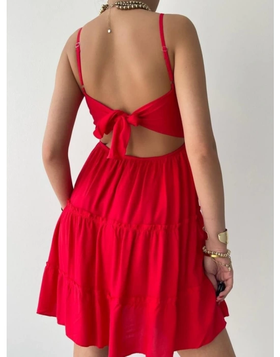 Nivel Göğsü Büzgülü Elbise