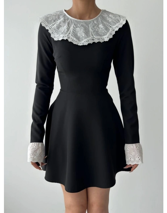 Nord Dantel Yaka Kol Elbise