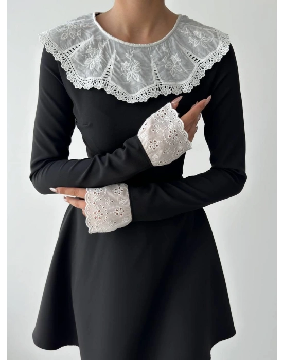 Nord Dantel Yaka Kol Elbise