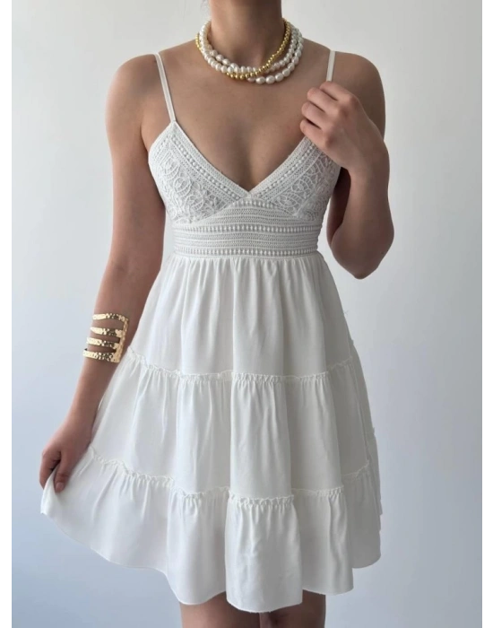 Nose İp Askılı Elbise