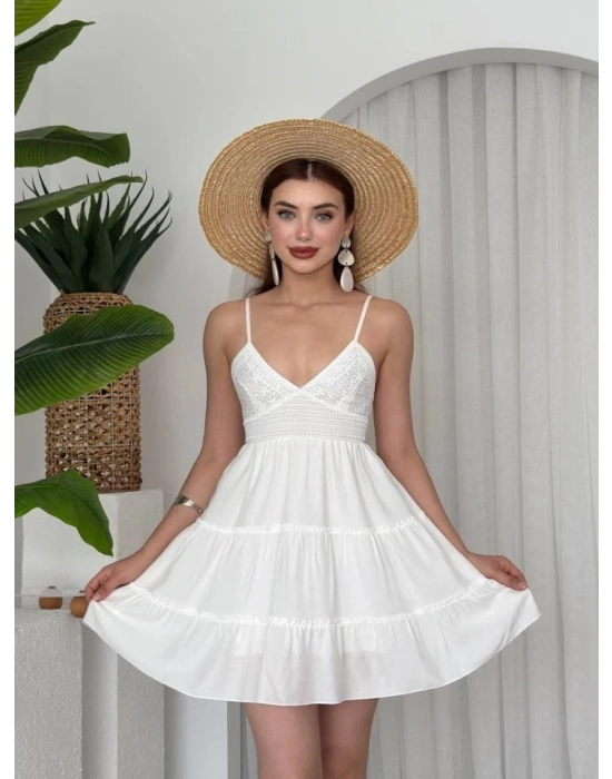 Nose İp Askılı Elbise