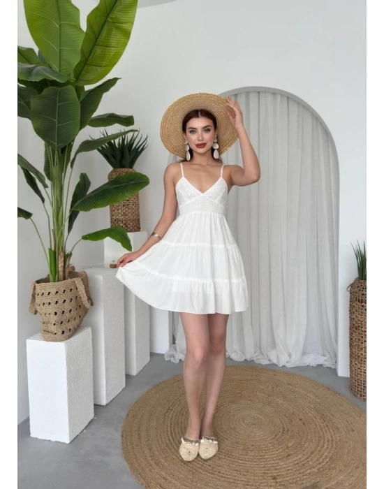 Nose İp Askılı Elbise