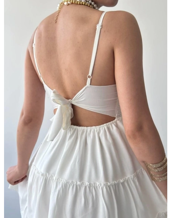 Nose İp Askılı Elbise