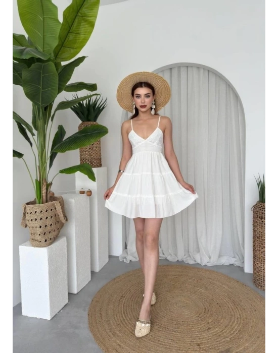 Nose İp Askılı Elbise