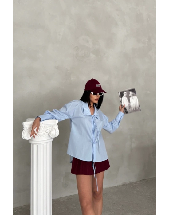 OKU YAKA POPİN GÖEK İP BAĞAA DETAYI  Bebe avi