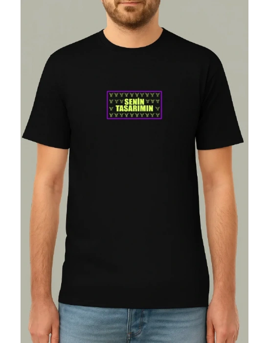 Ön 24/1 Düz Oversize Tshirt  iyah