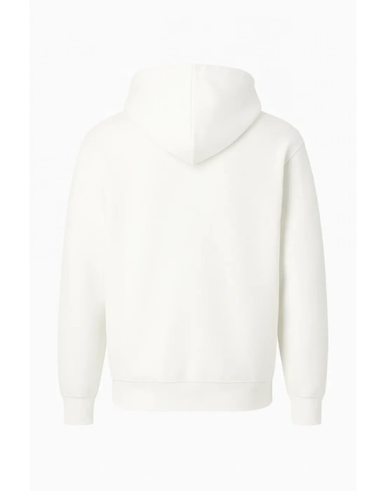 Ön 3 İplik Penye Içi Pamuk  Beyaz