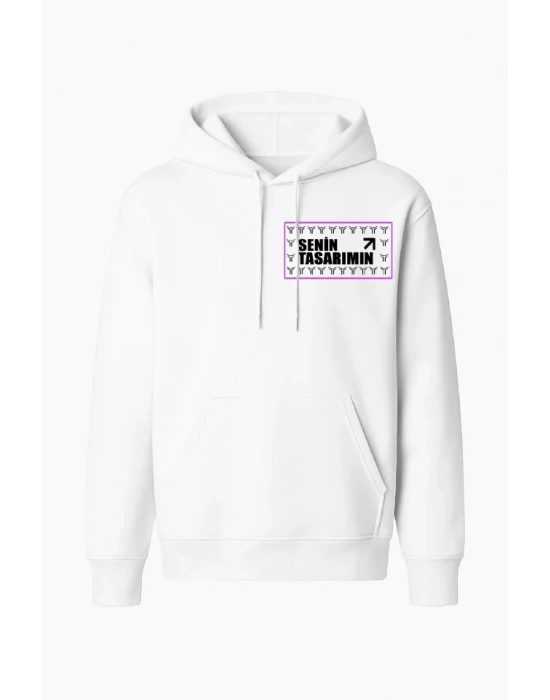 Ön Arka 3 İplik Penye Içi Pamuk  Beyaz