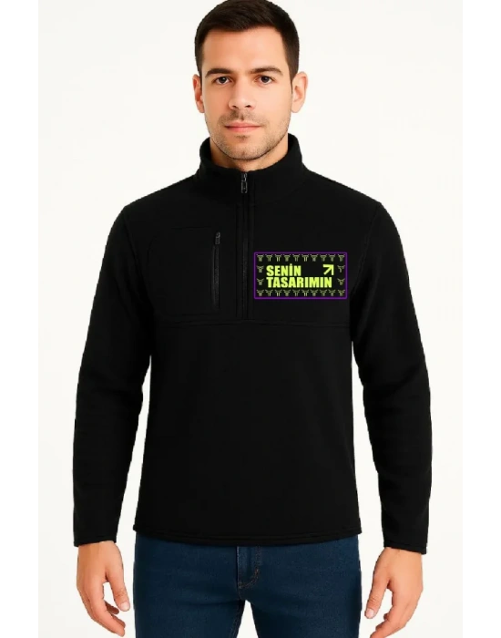 Ön Arka Polar Kazak Dik Yaka  iyah