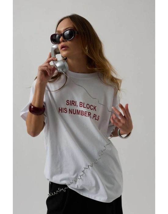 Ön Baskılı Oversize Thirt