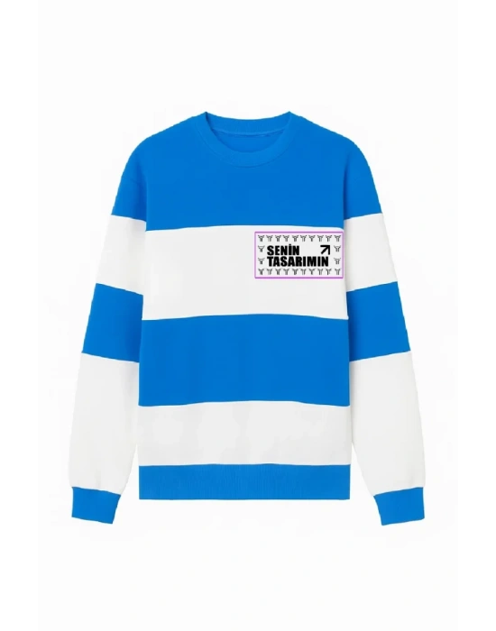 Ön Bisiklet Yaka Parçalı weatshirt  avi