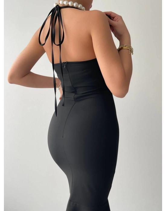 onea Boyundan Bağlamalı Elbise