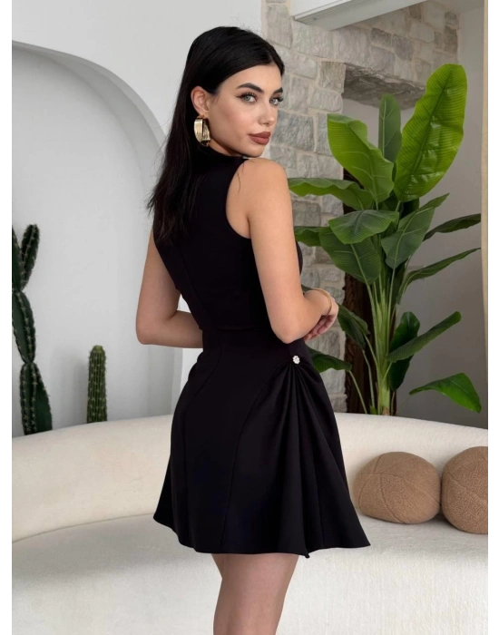 More İnci Detaylı Elbise