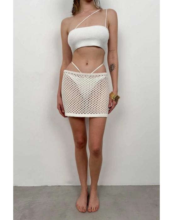 Örgü Mini Etek