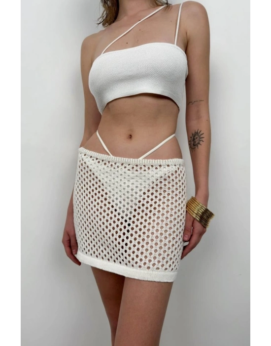 Örgü Mini Etek