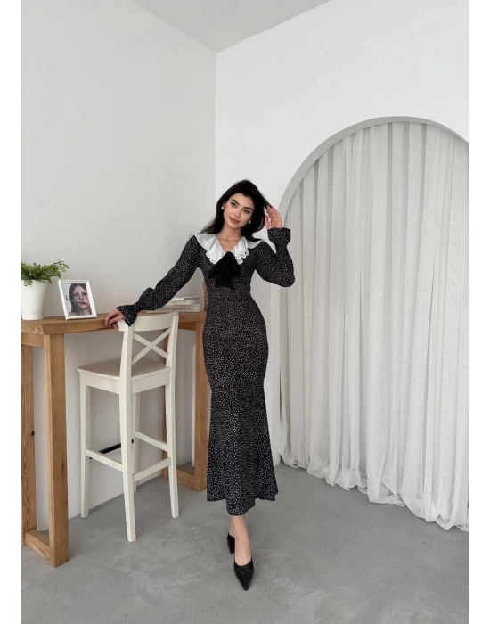 Ospe Fiyonklu Elbise