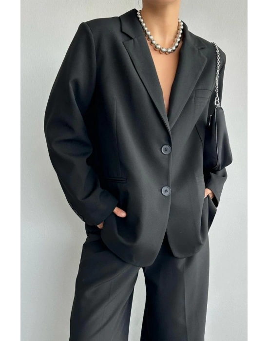 Oversize Ceket  Siyah