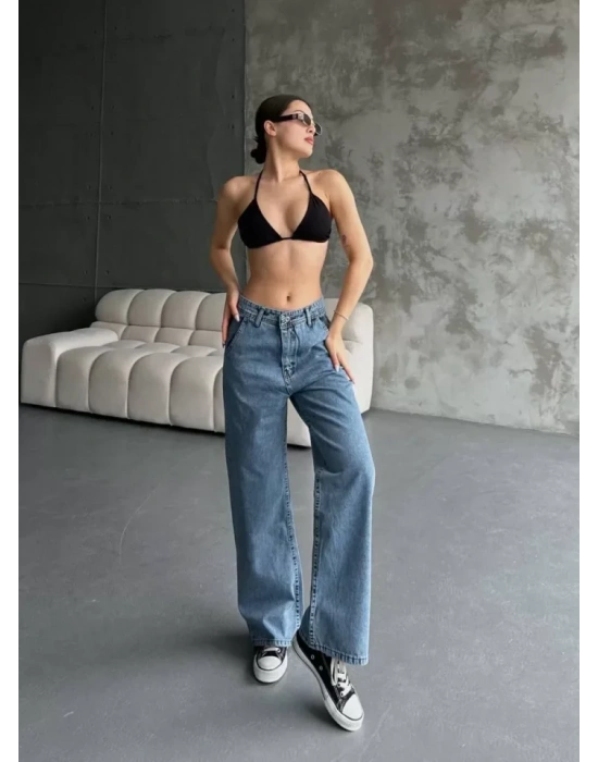 Palazzo Jeans Pantalon  avi