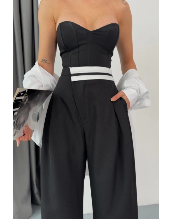 PANTOON BE ŞERİT DETAYI  iyah