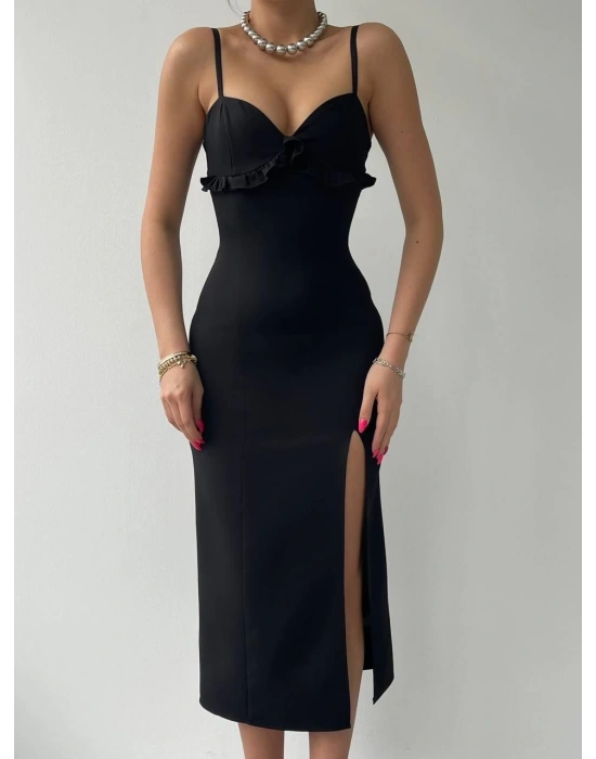 Papalia ırt Detaylı Elbise