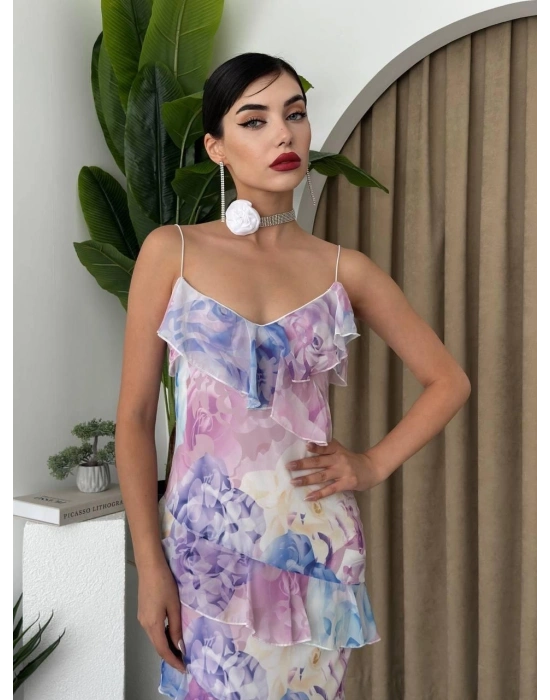 Pivara İp Askılı Elbise