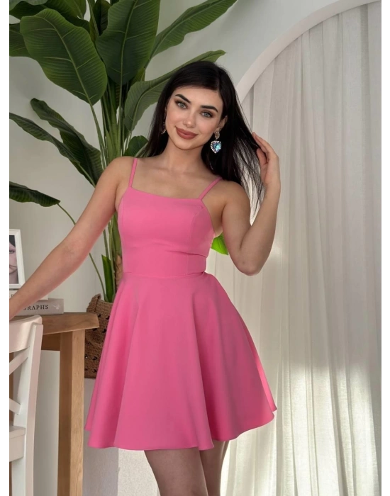 Pole İp Askılı Elbise