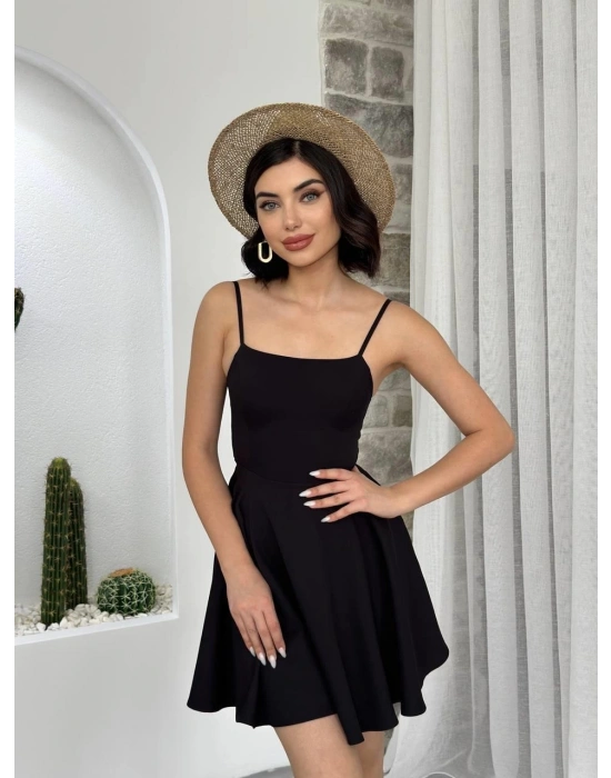 Pole İp Askılı Elbise