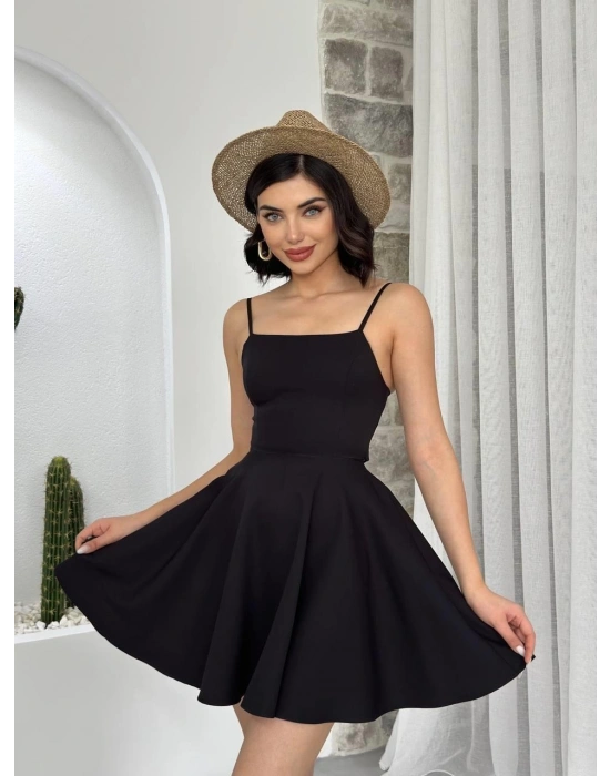 Pole İp Askılı Elbise