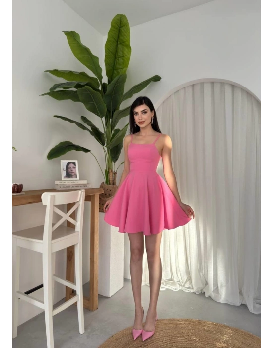 Pole İp Askılı Elbise