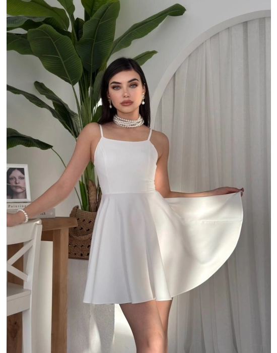 Pole İp Askılı Elbise