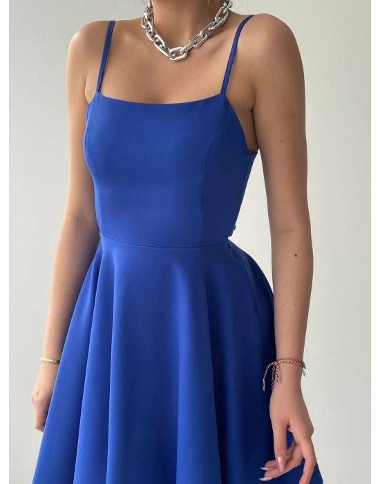 Pole İp Askılı Elbise