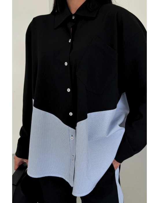 POYVİSKON  POPİN PARÇAI GÖEK PANTOON TAKI  Siyah