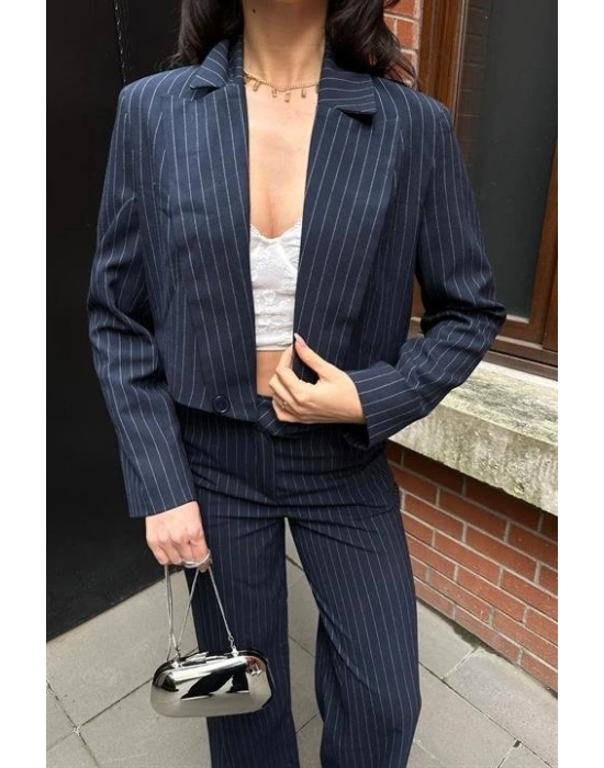 Renata Çizgili Pantolon Takım 956824