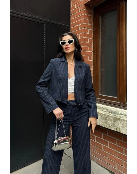 Renata Çizgili Pantolon Takım 956824