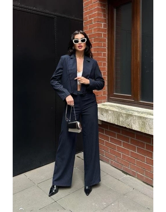 Renata Çizgili Pantolon Takım 956824