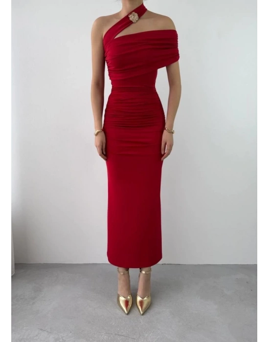 Reta Çapraz Omuz Elbise