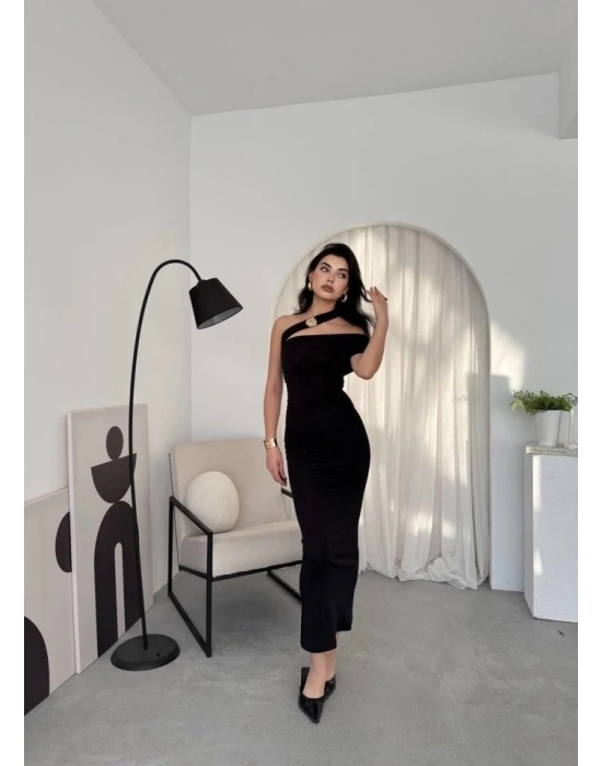 Reta Çapraz Omuz Elbise