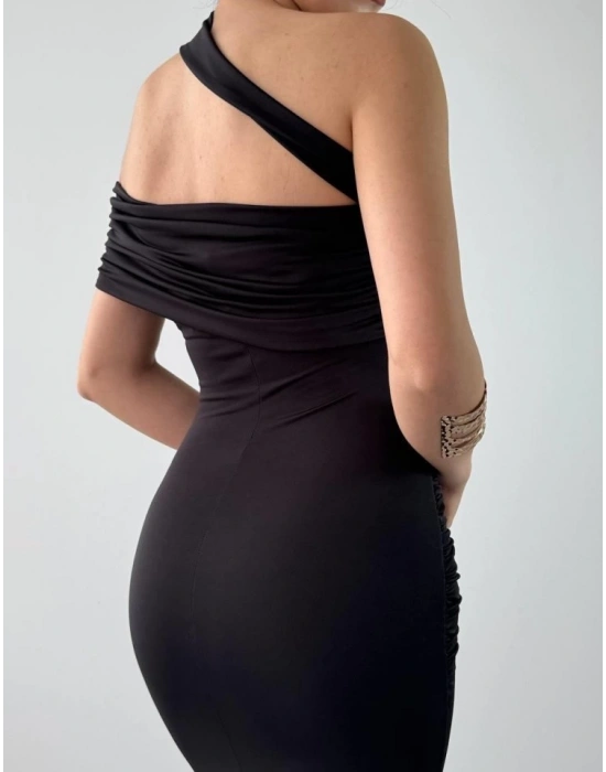 Reta Çapraz Omuz Elbise