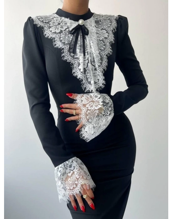 Royal Dantelli Elbise