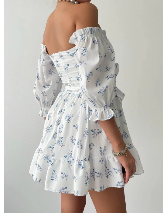 Rucka Belden Bağlamalı ini Elbise