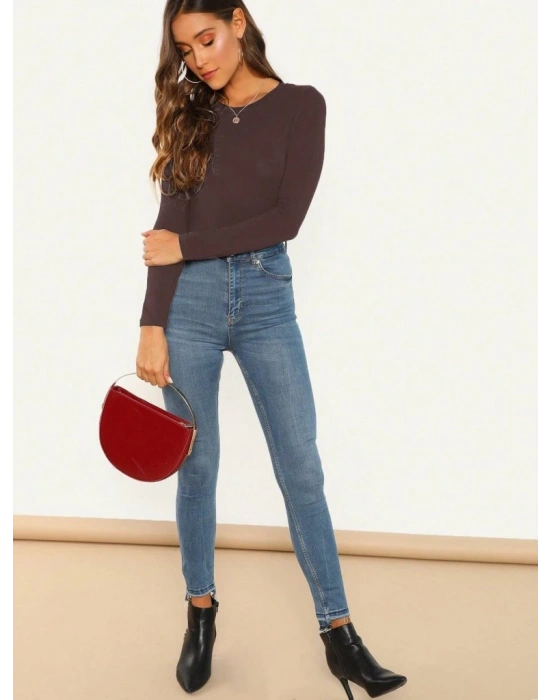 Sandy Kumaş Bodysuit