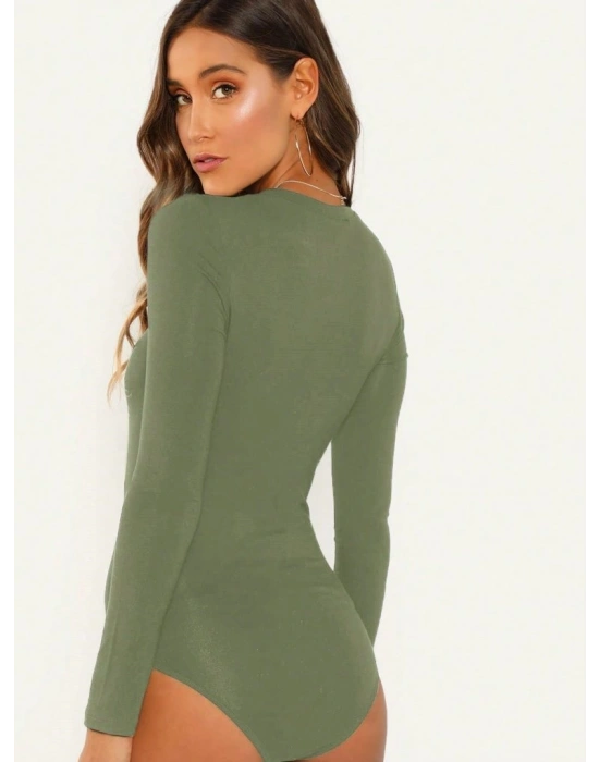 Sandy Kumaş Bodysuit