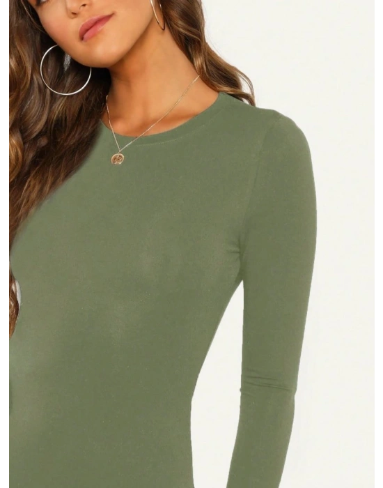 Sandy Kumaş Bodysuit